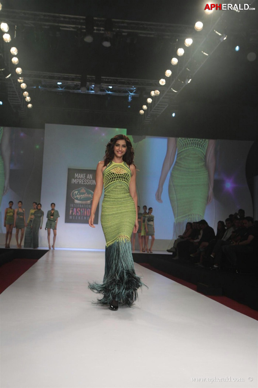 Sonam Kapoor at Signature International Fashion Weekend