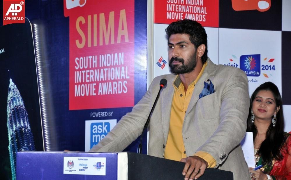 SIIMA 2014 Press Meet at Chennai Images