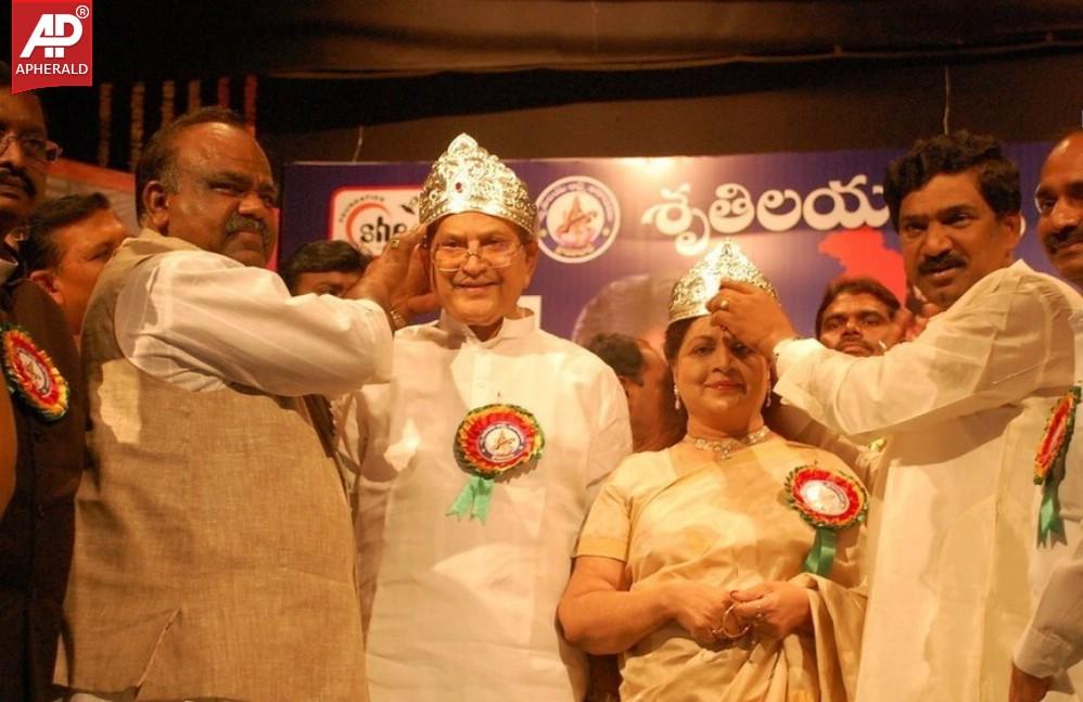 Silver Crown Award to Krishna n Vijaya Nirmala