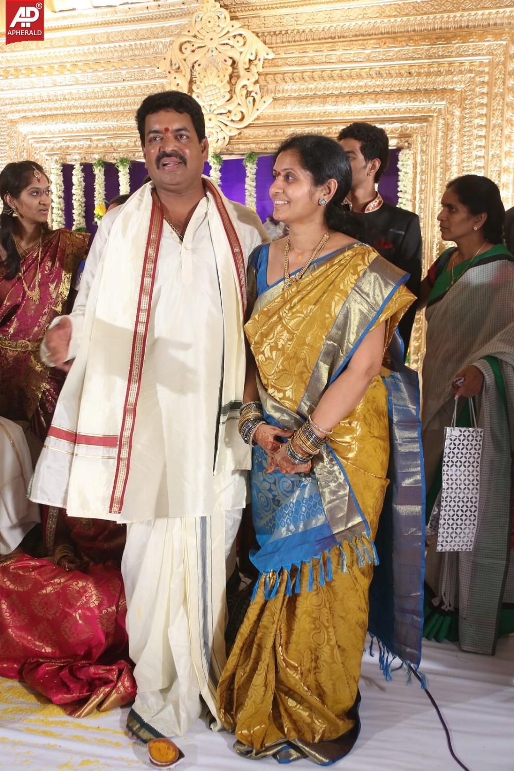 Sivaji Raja Daughter Wedding Photos 02