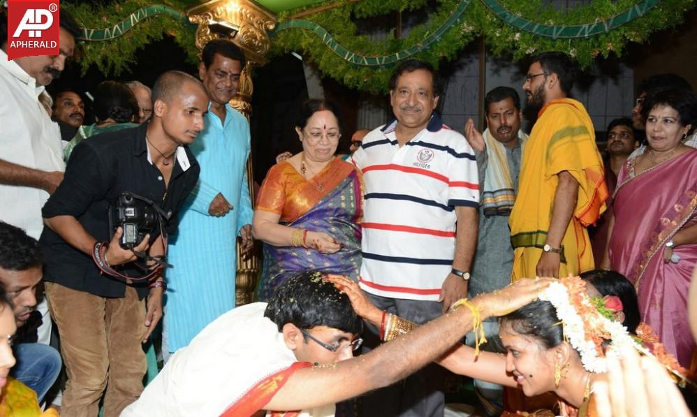 Sivalanka Krishna Prasad Daughter Wedding Pics