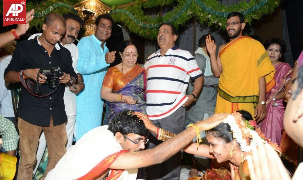 Sivalanka Krishna Prasad Daughter Wedding Pics