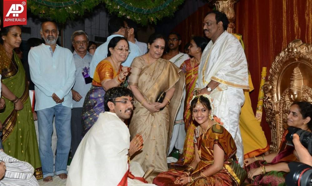 Sivalanka Krishna Prasad Daughter Wedding Pics