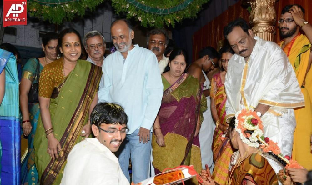 Sivalanka Krishna Prasad Daughter Wedding Pics
