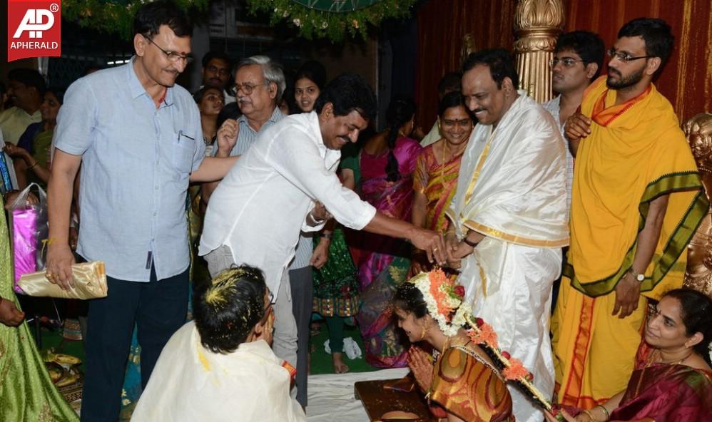Sivalanka Krishna Prasad Daughter Wedding Pics