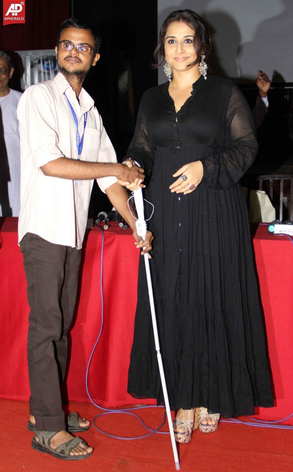 Vidya Balan Launch 'Smartcane' For The Visually Impaired