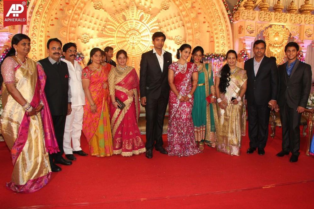 SMR Pruthviraj Lavish Reception Ceremony