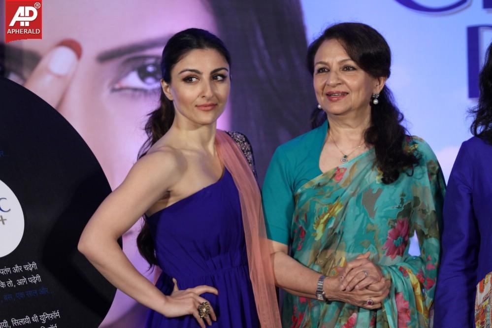 Soha Ali at Clinic Plus New Initiative Event