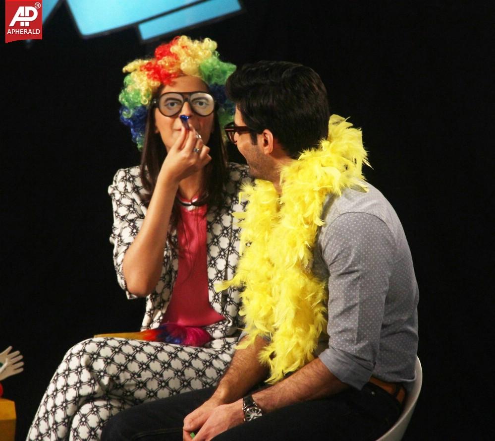 Sonam Kapoor n Fawad Khan On Sets Of Disney Show Captain Tiao