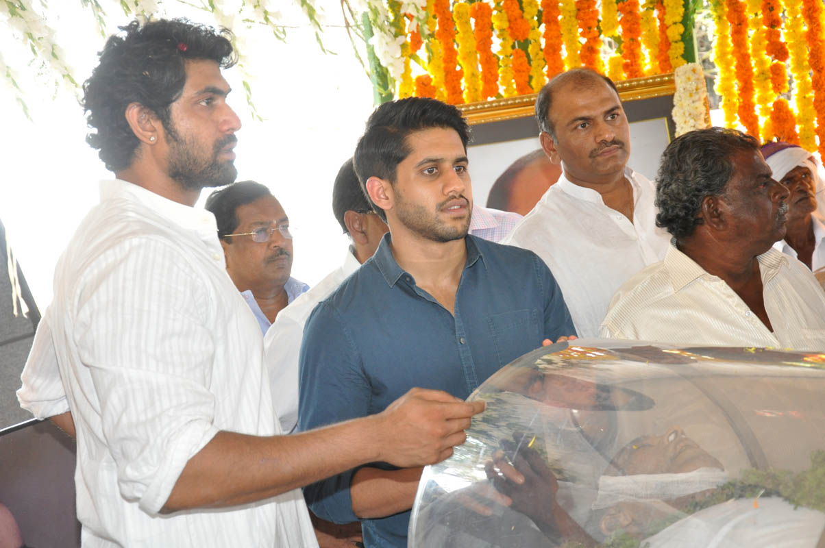 Sridevi at Ramanaidu Antima Yatra Photos