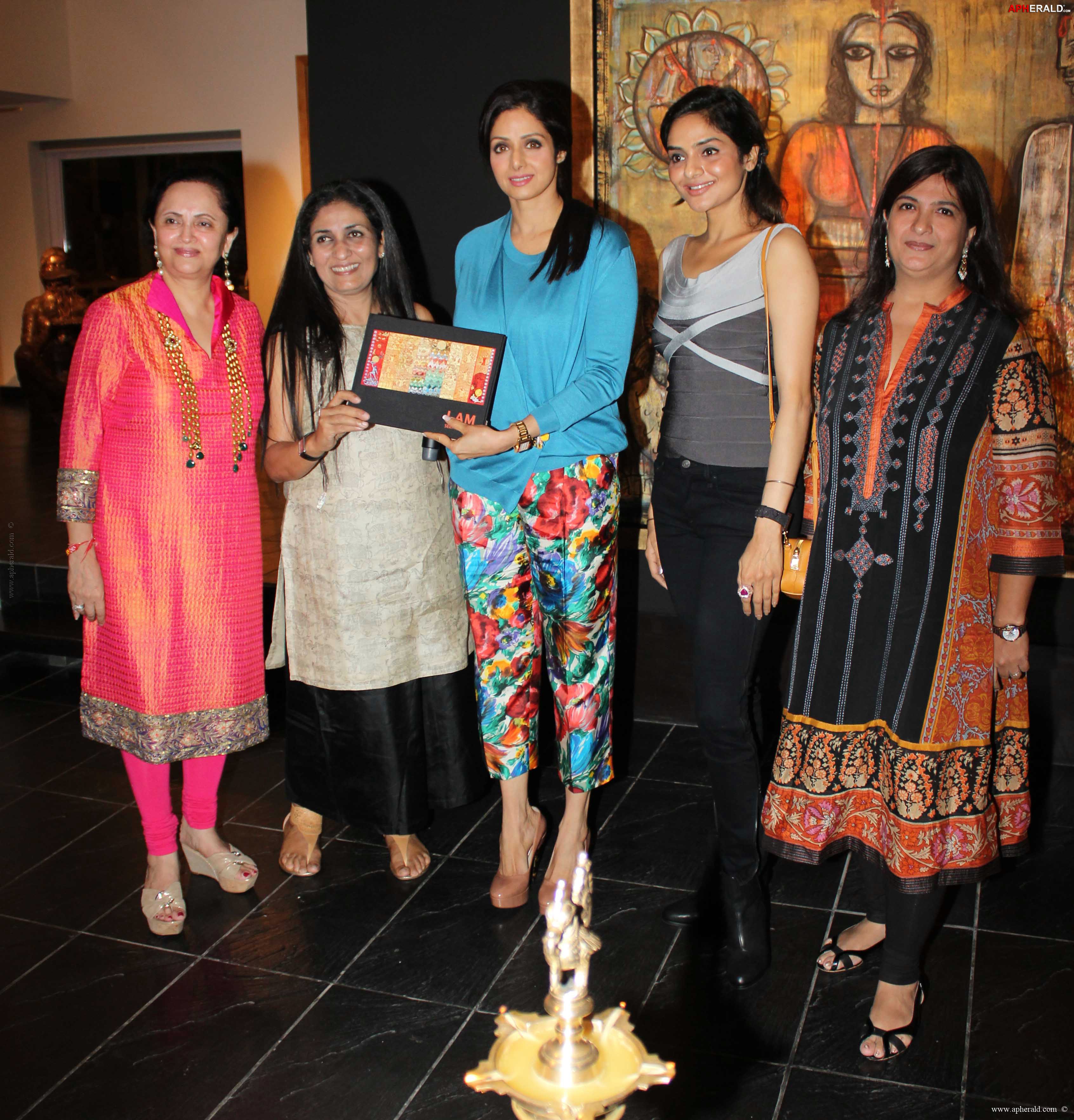 Sridevi at Seema Kohli's Art Showcase