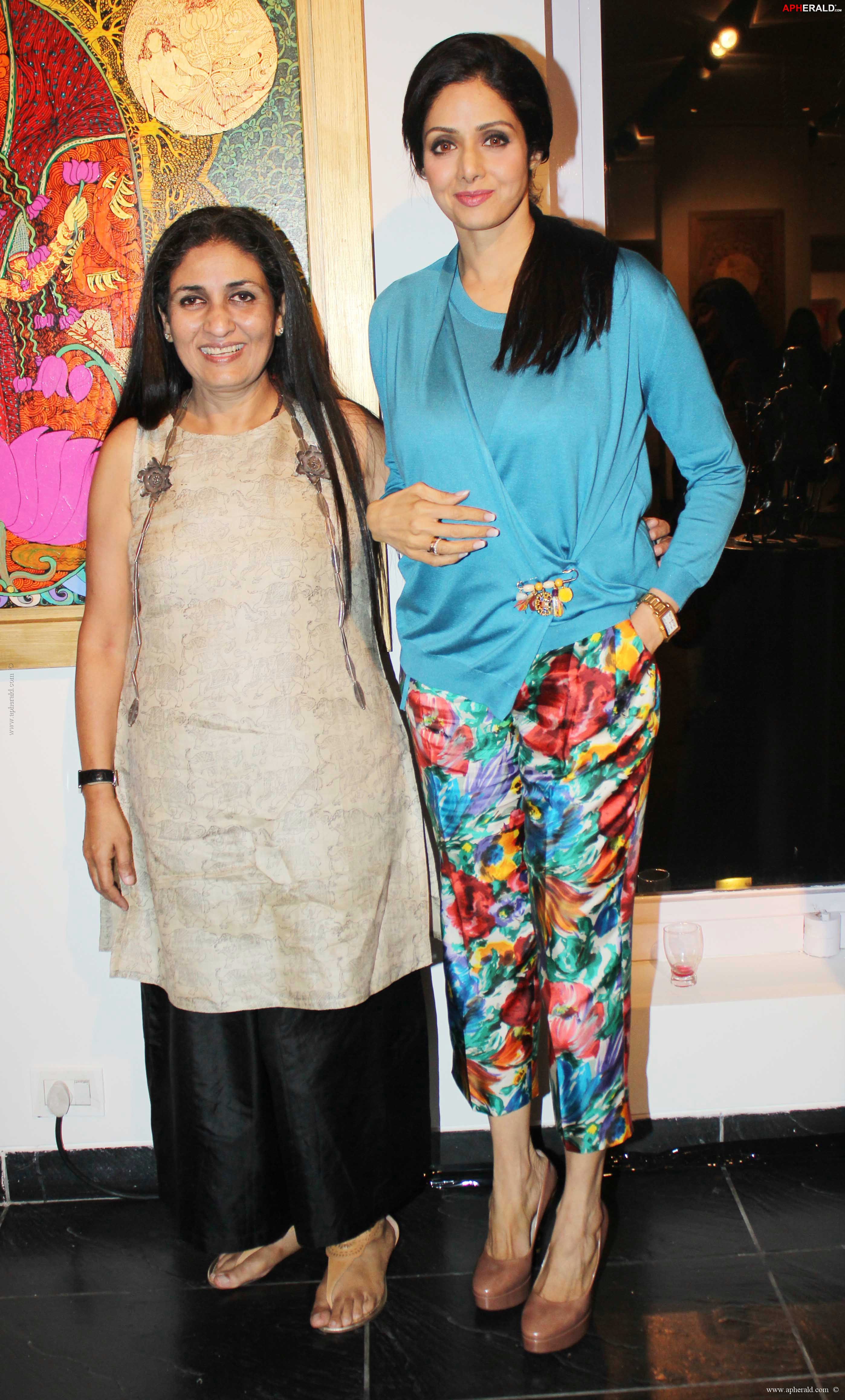 Sridevi at Seema Kohli's Art Showcase