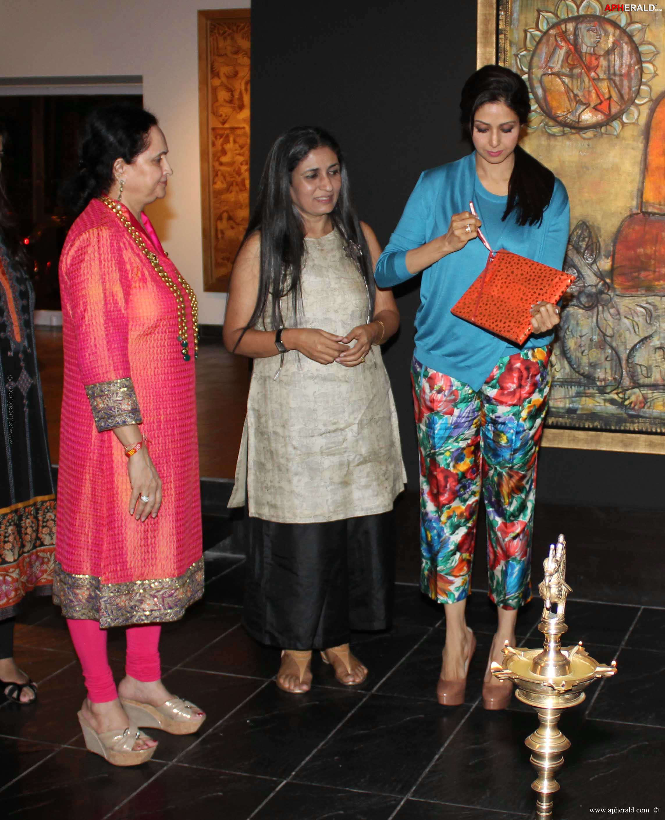 Sridevi at Seema Kohli's Art Showcase
