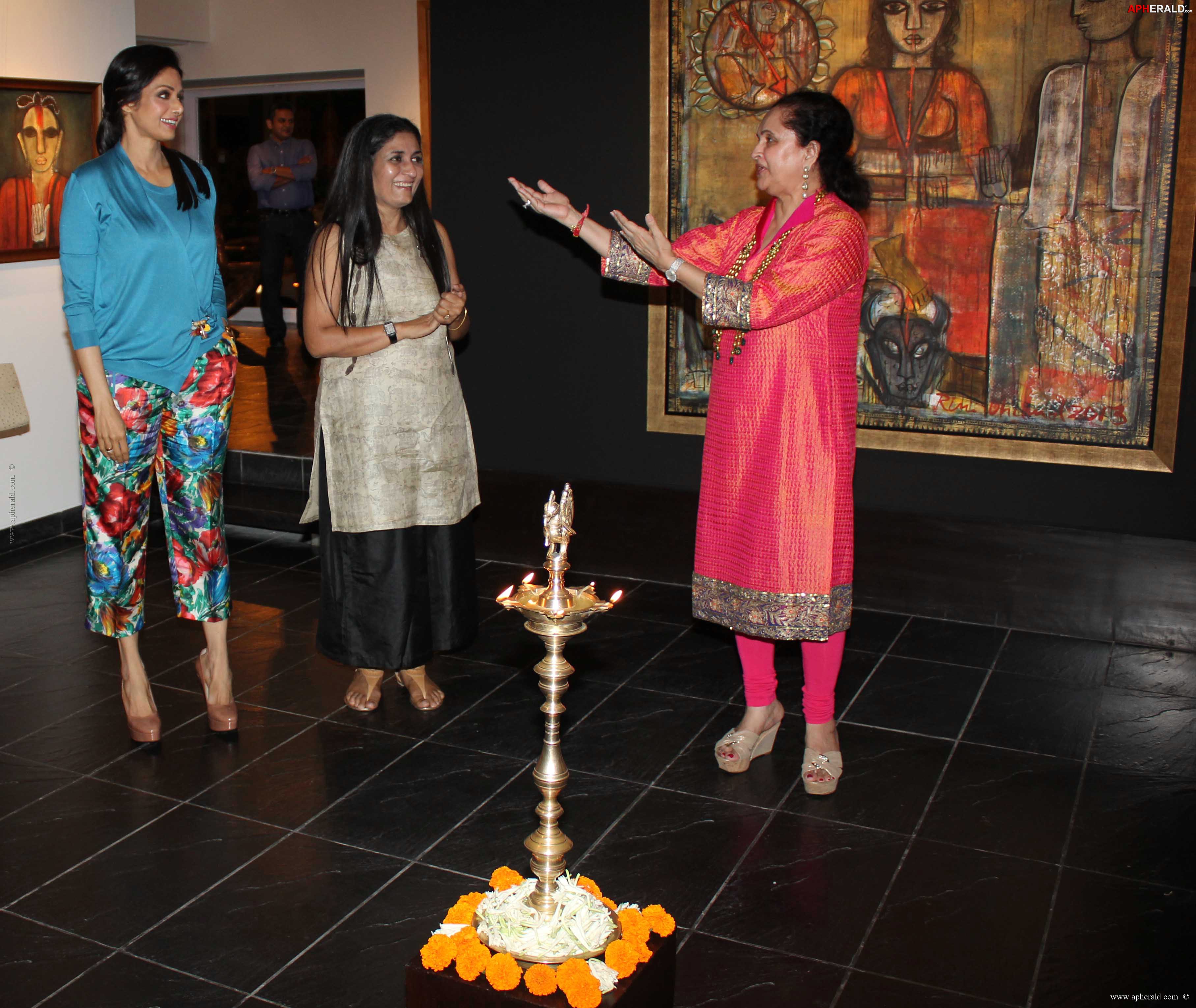 Sridevi at Seema Kohli's Art Showcase