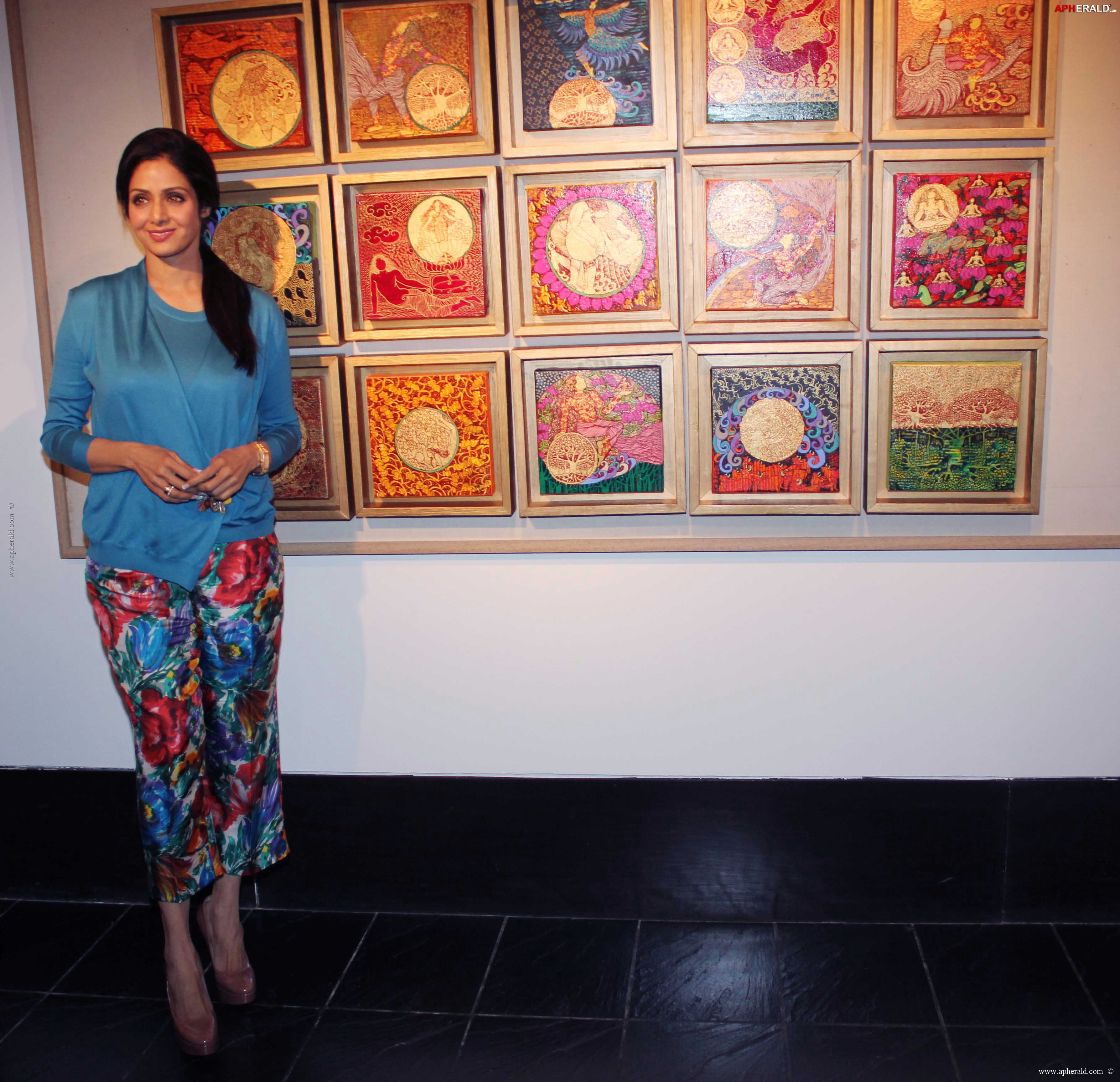 Sridevi at Seema Kohli's Art Showcase