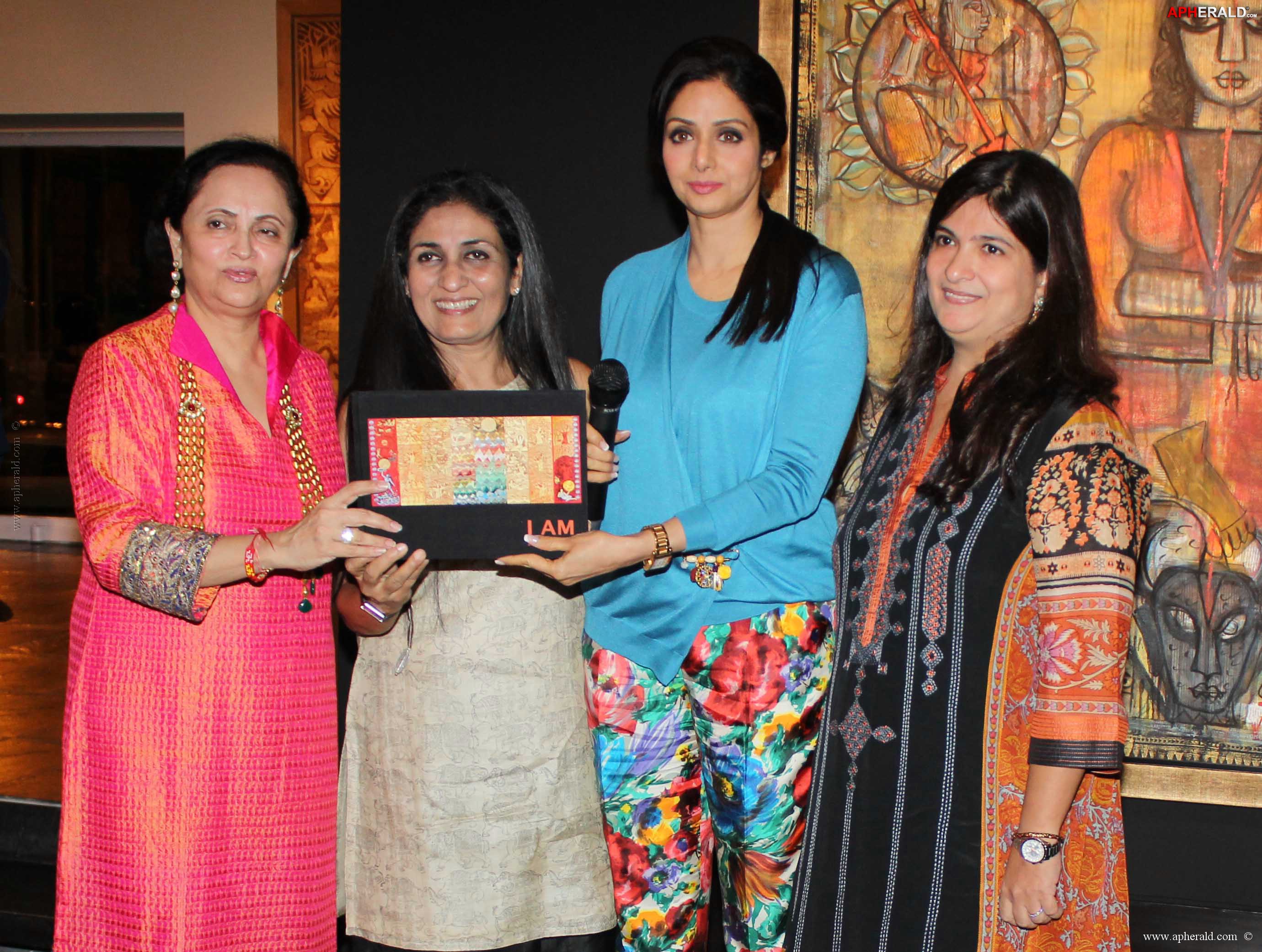 Sridevi at Seema Kohli's Art Showcase