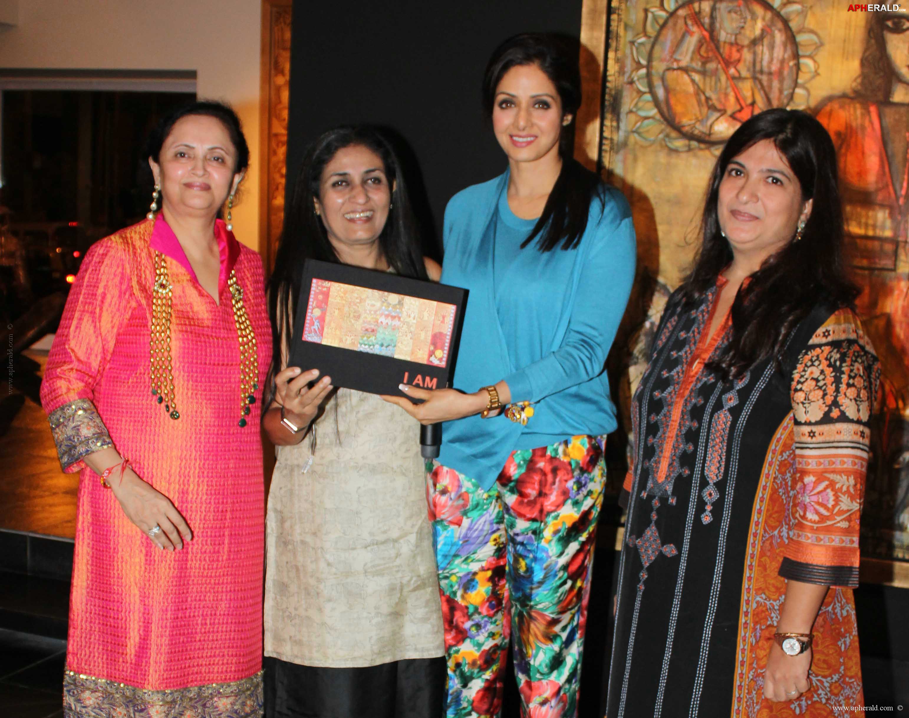 Sridevi at Seema Kohli's Art Showcase