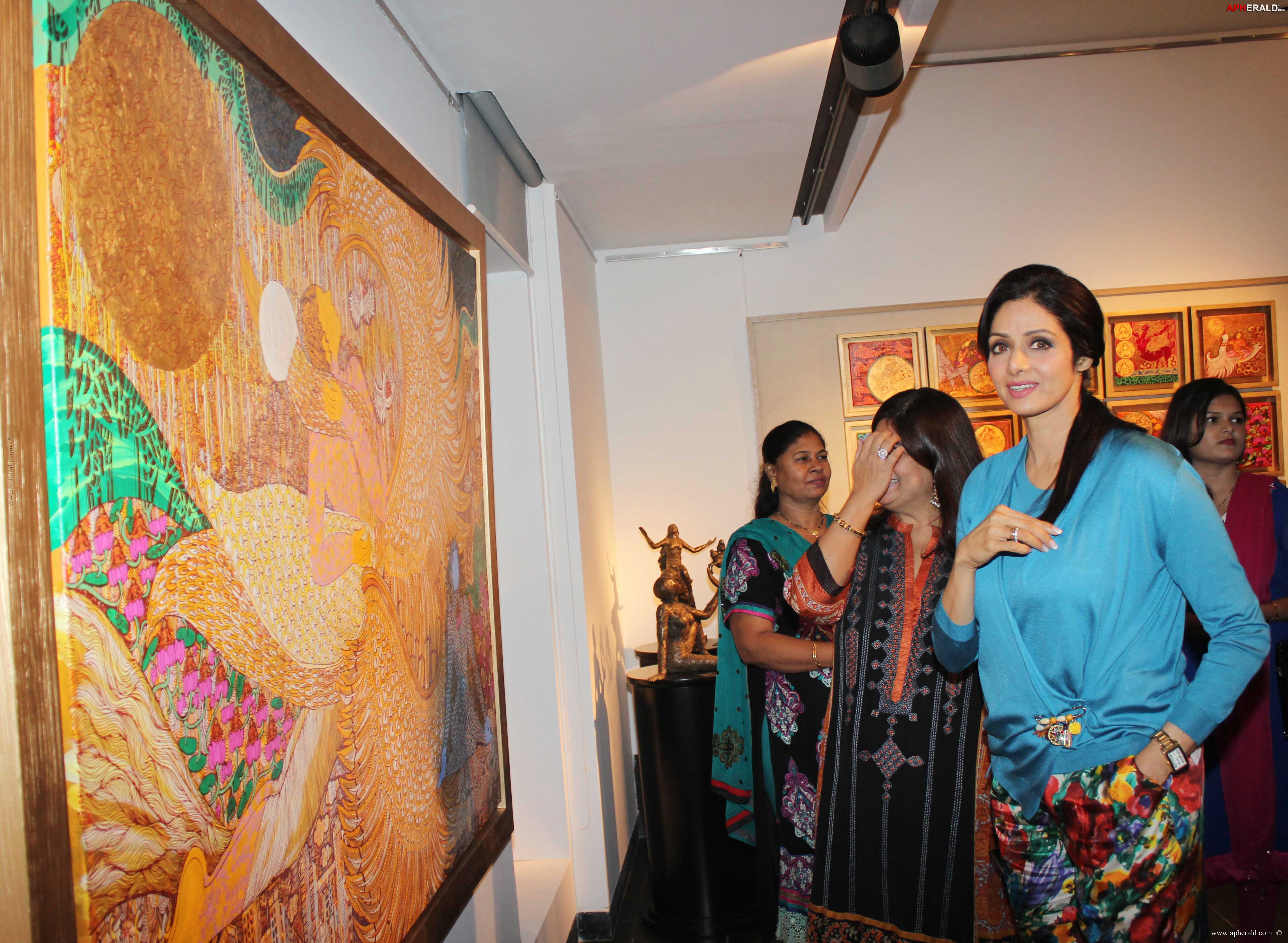 Sridevi at Seema Kohli's Art Showcase