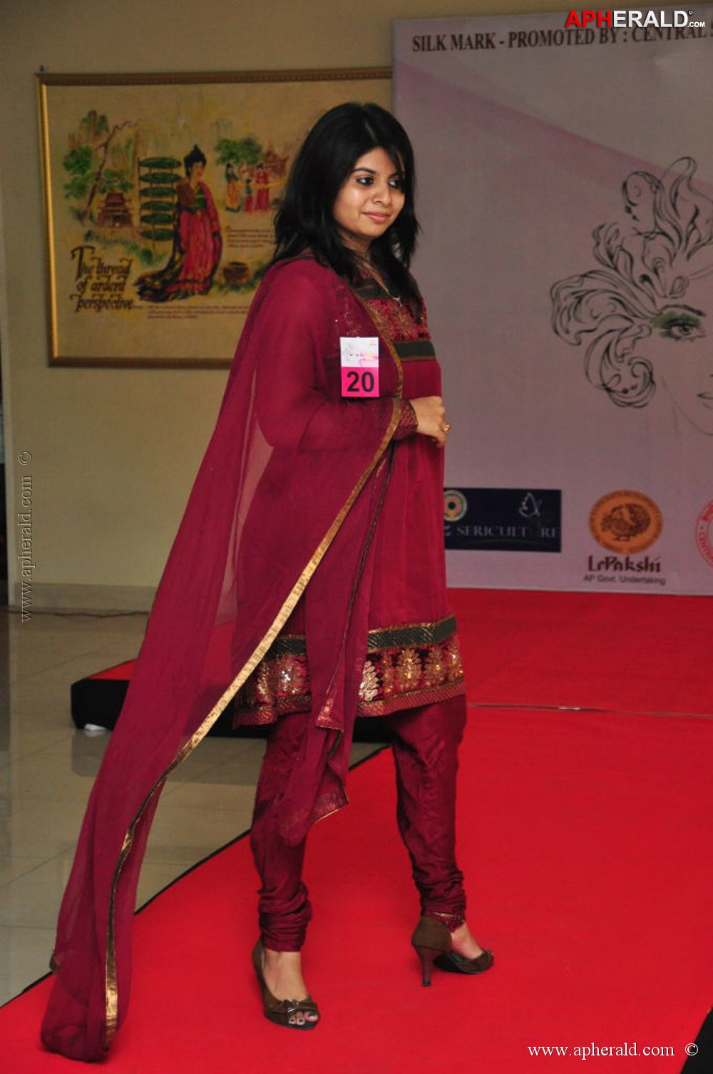 Srimathi Silk Mark Beauty Contest 2013