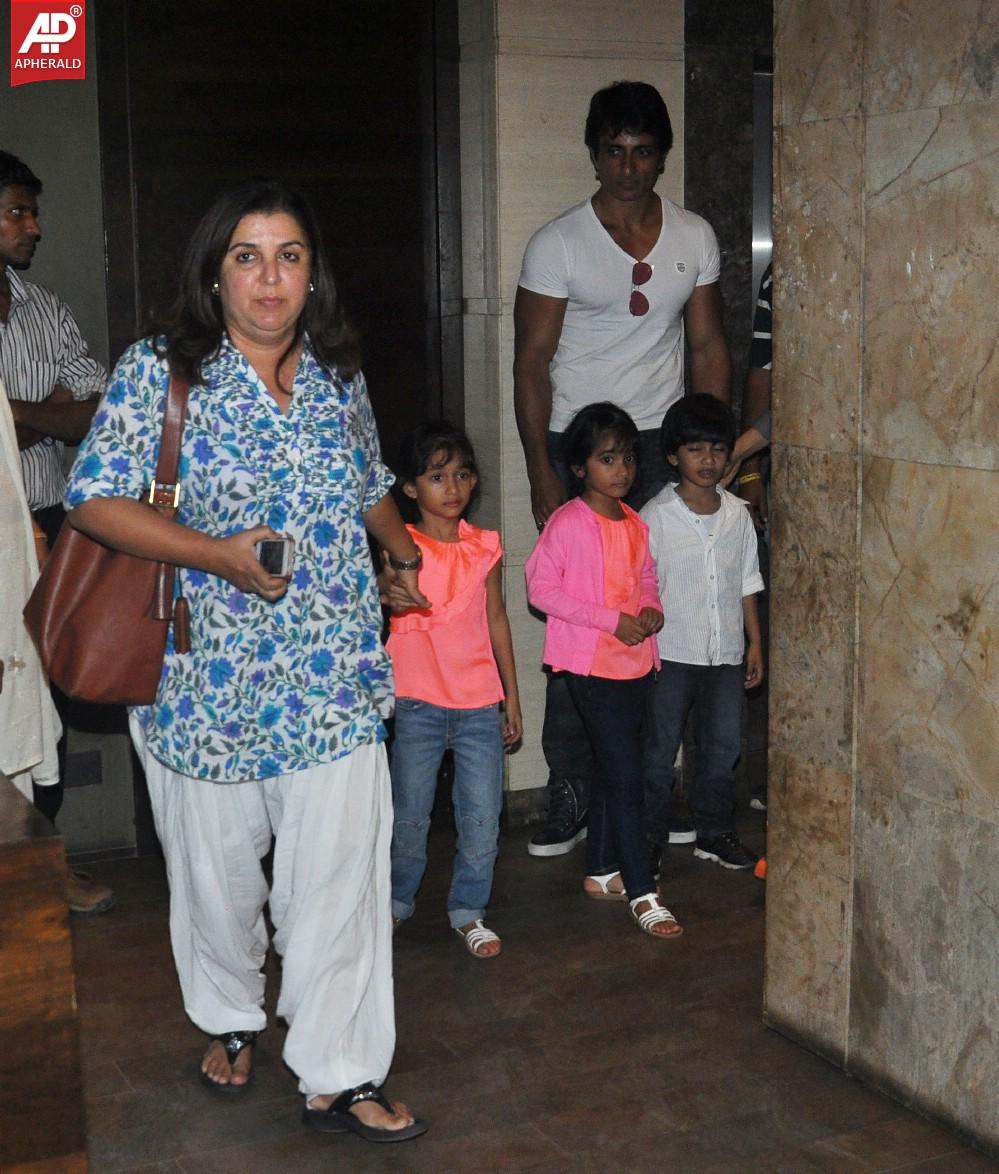 Stars At Humshakals Movie Special Screening