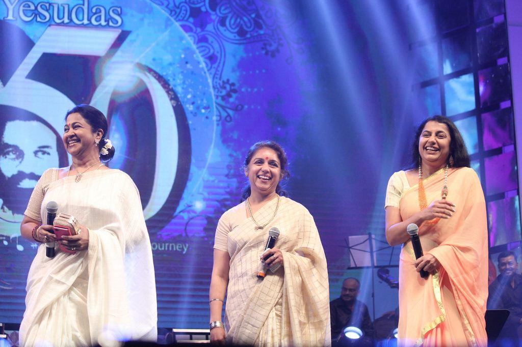 Stars At Yesudas 50 Musical Event