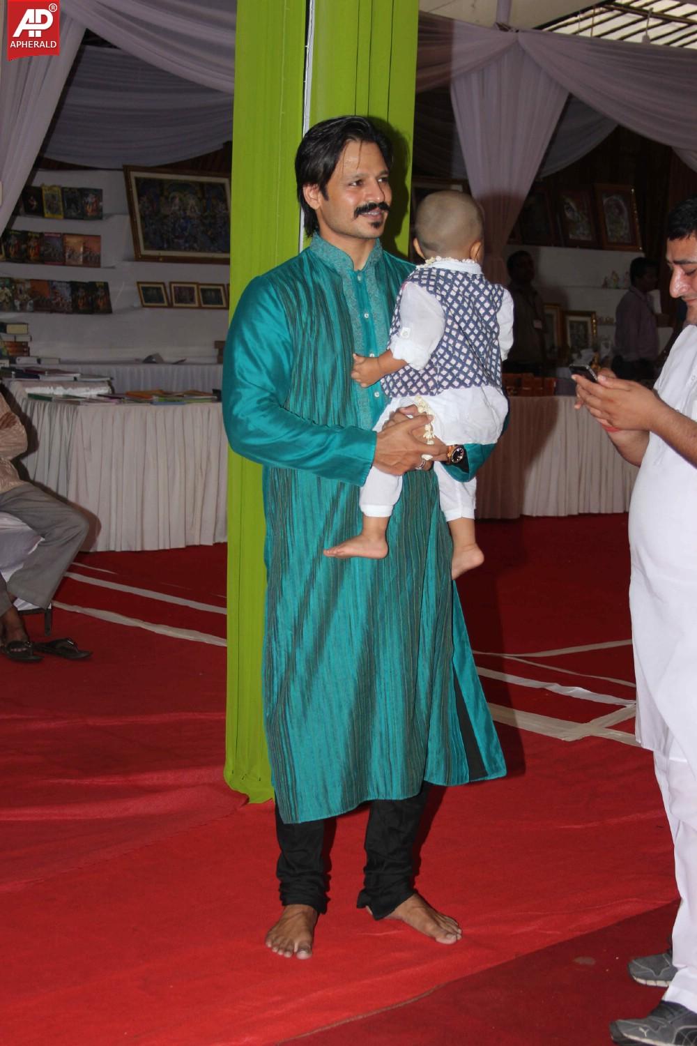 Stars Celebrate Janmashtami at ISKCON Temple