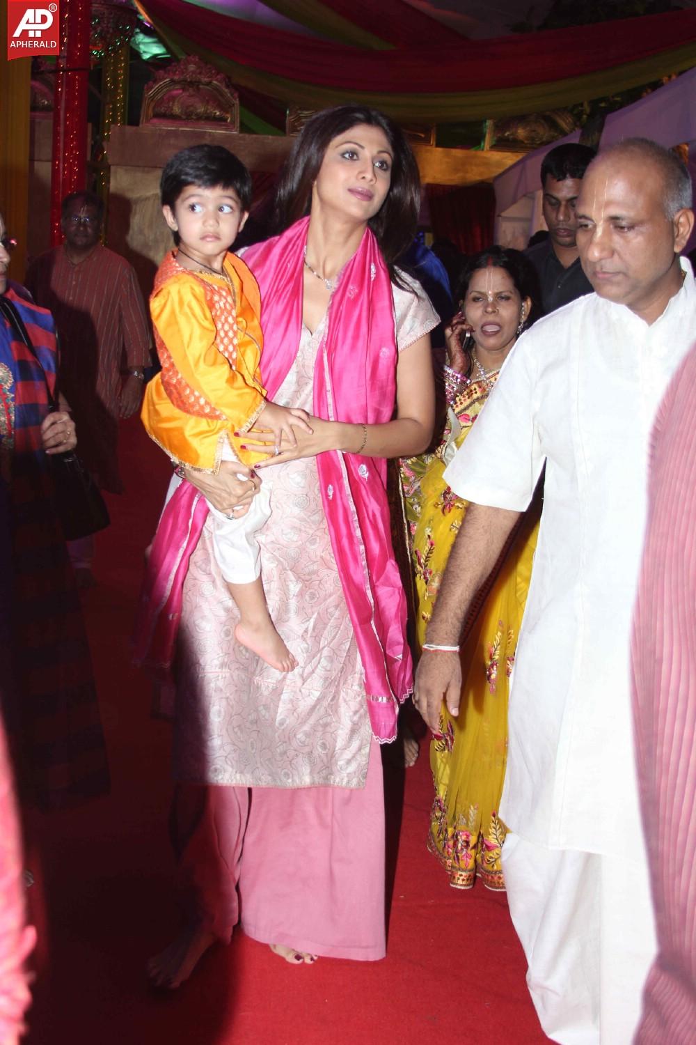 Stars Celebrate Janmashtami at ISKCON Temple