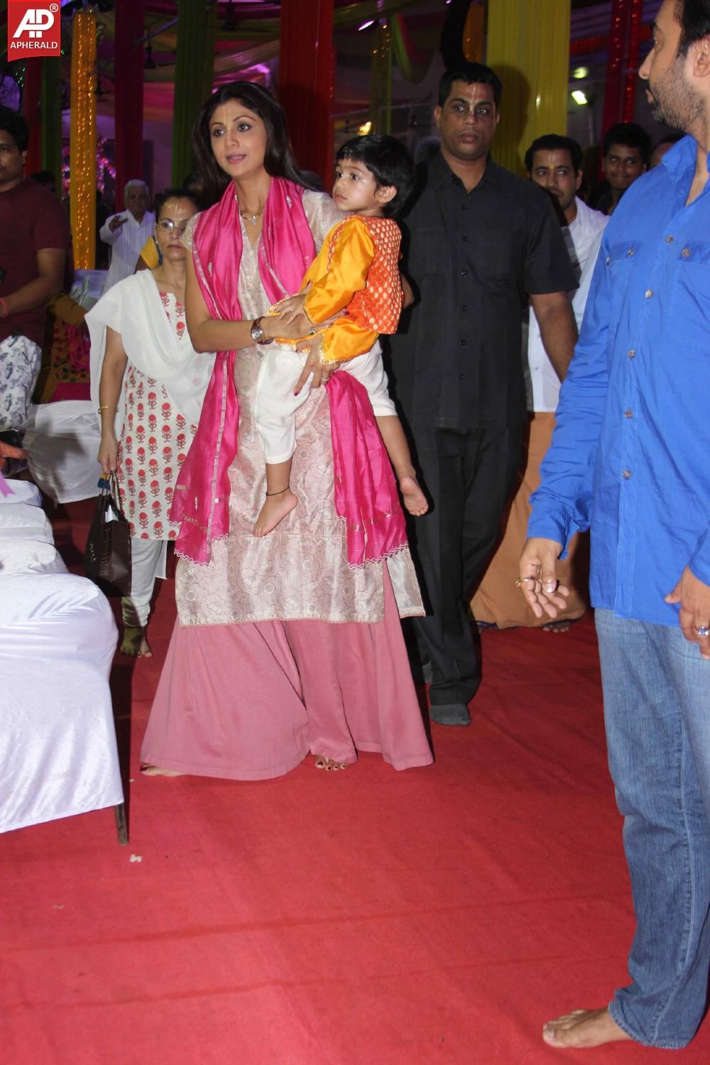 Stars Celebrate Janmashtami at ISKCON Temple