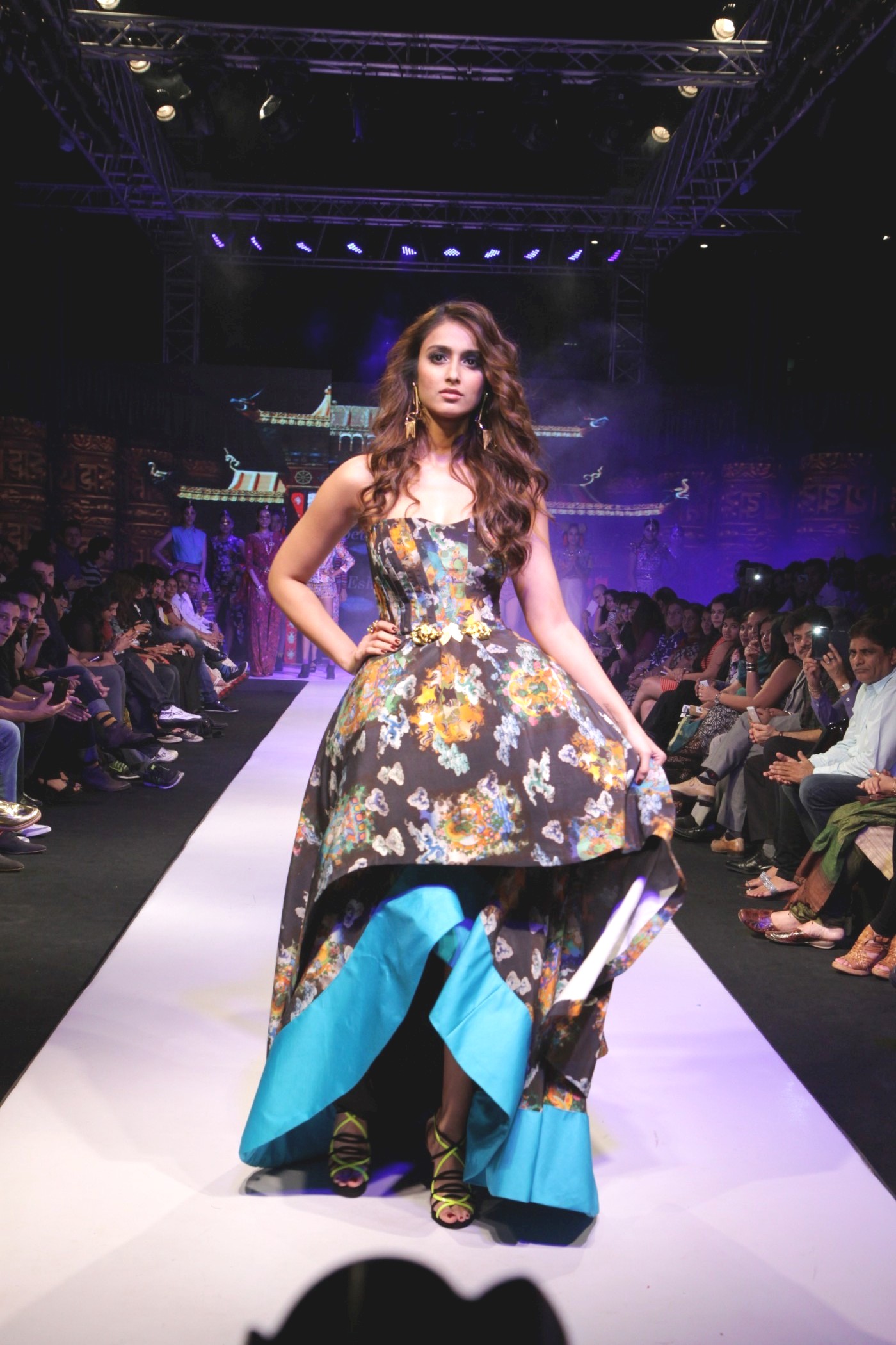 Stars Ramp Walk at Madame Style Week 2014