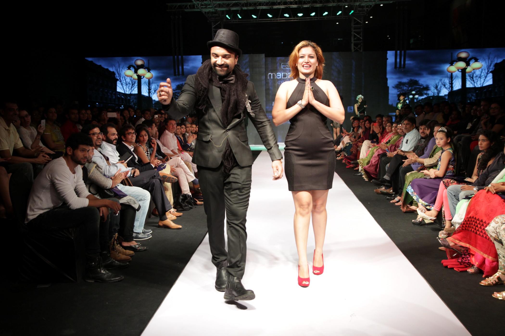 Stars Ramp Walk at Madame Style Week 2014