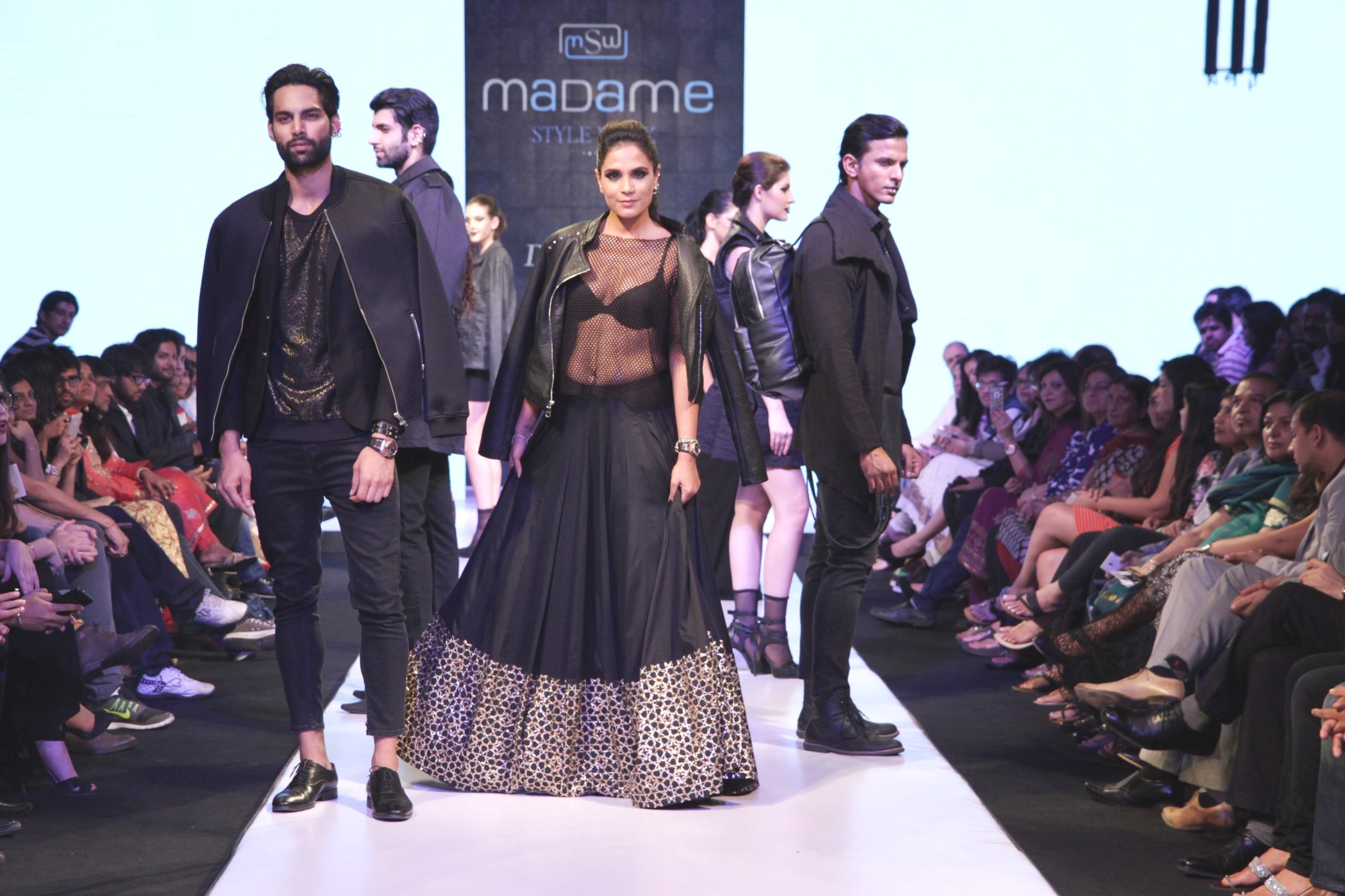Stars Ramp Walk at Madame Style Week 2014