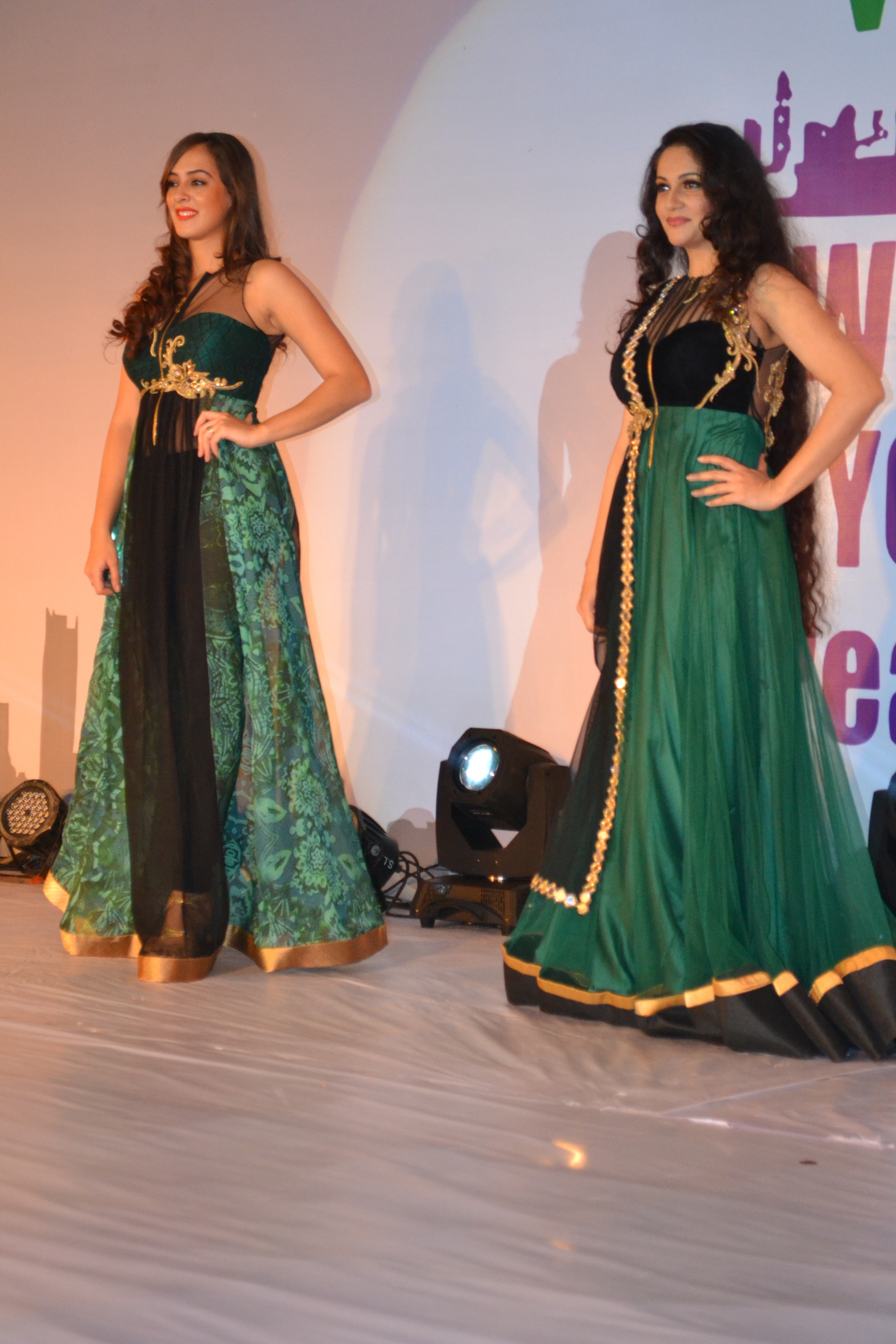 Stars Ramp Walk at The Global Peace Initiative 2014