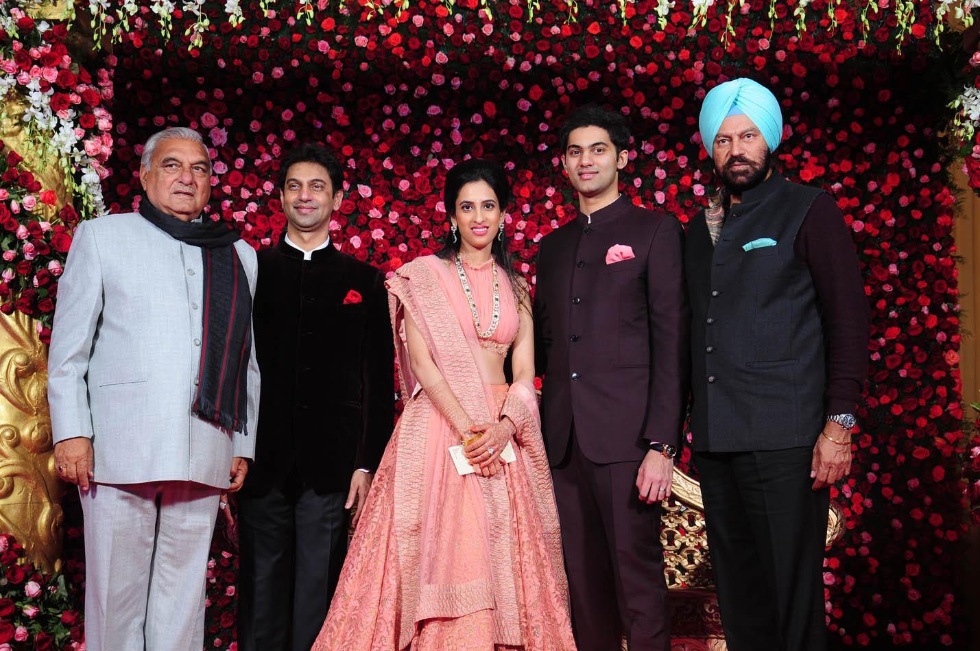 Subbarami Reddy Grand Son Wedding Reception