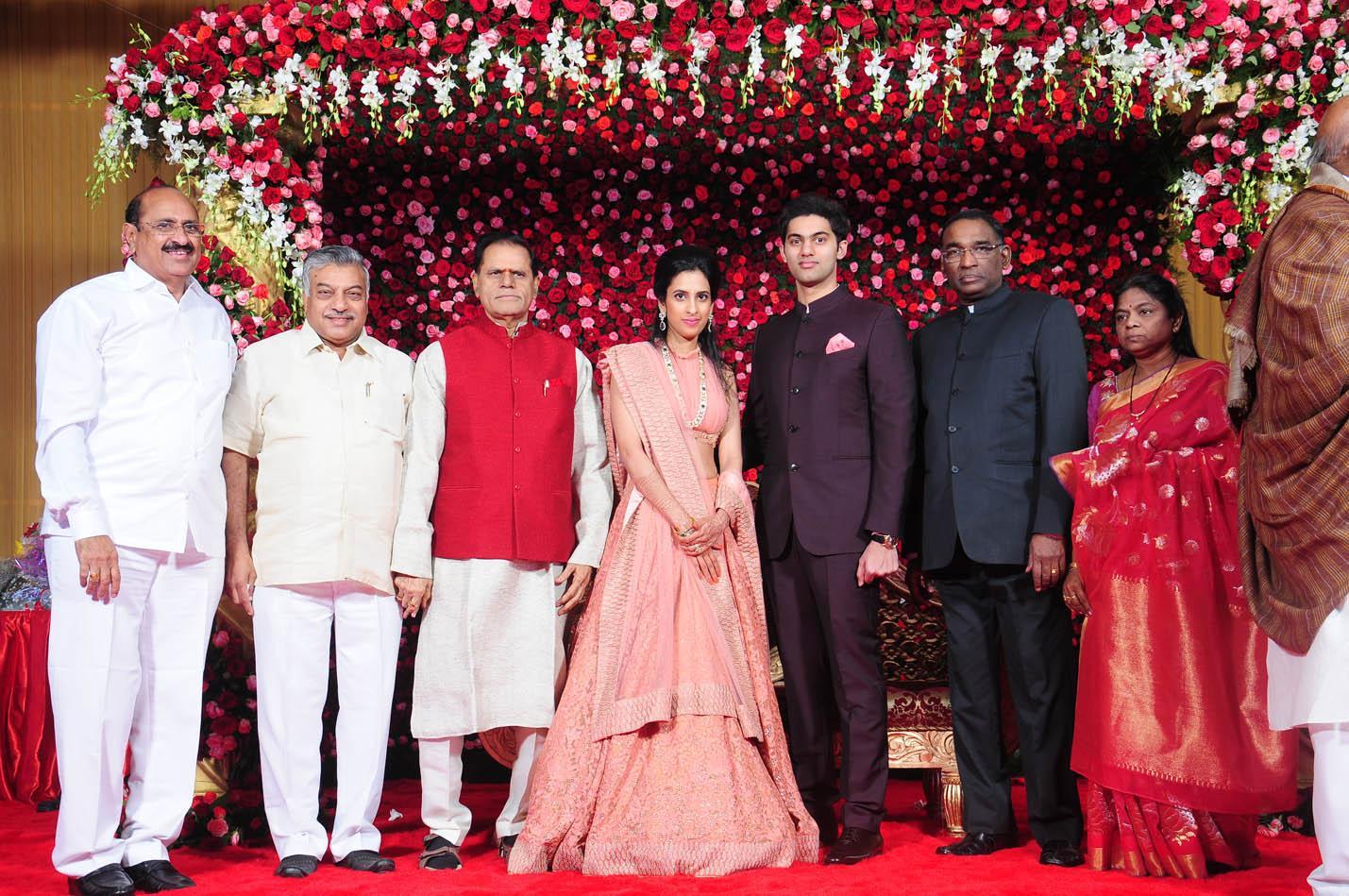 Subbarami Reddy Grand Son Wedding Reception