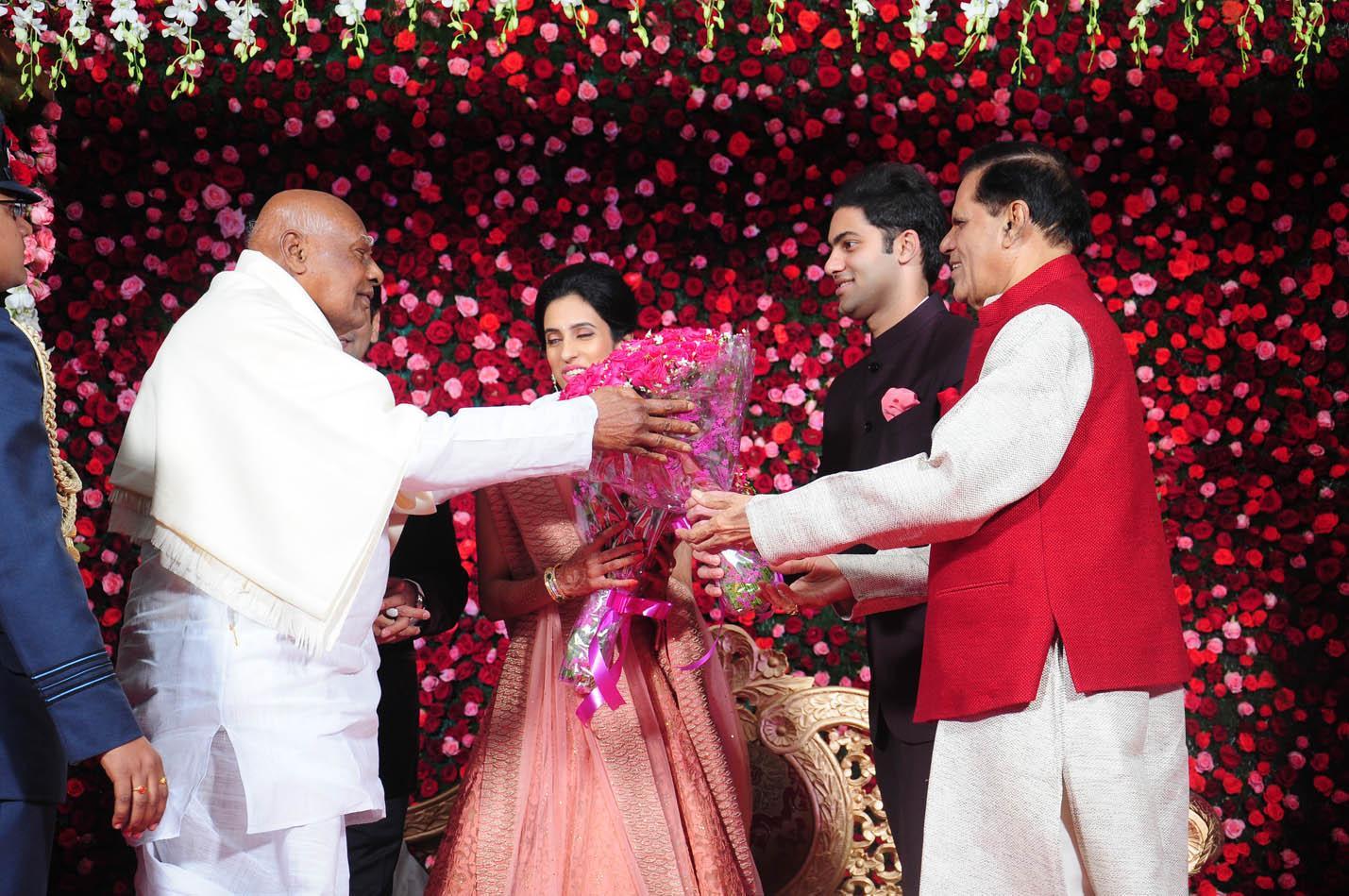 Subbarami Reddy Grand Son Wedding Reception