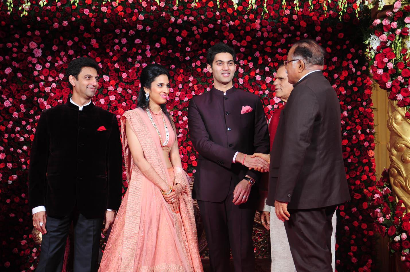 Subbarami Reddy Grand Son Wedding Reception