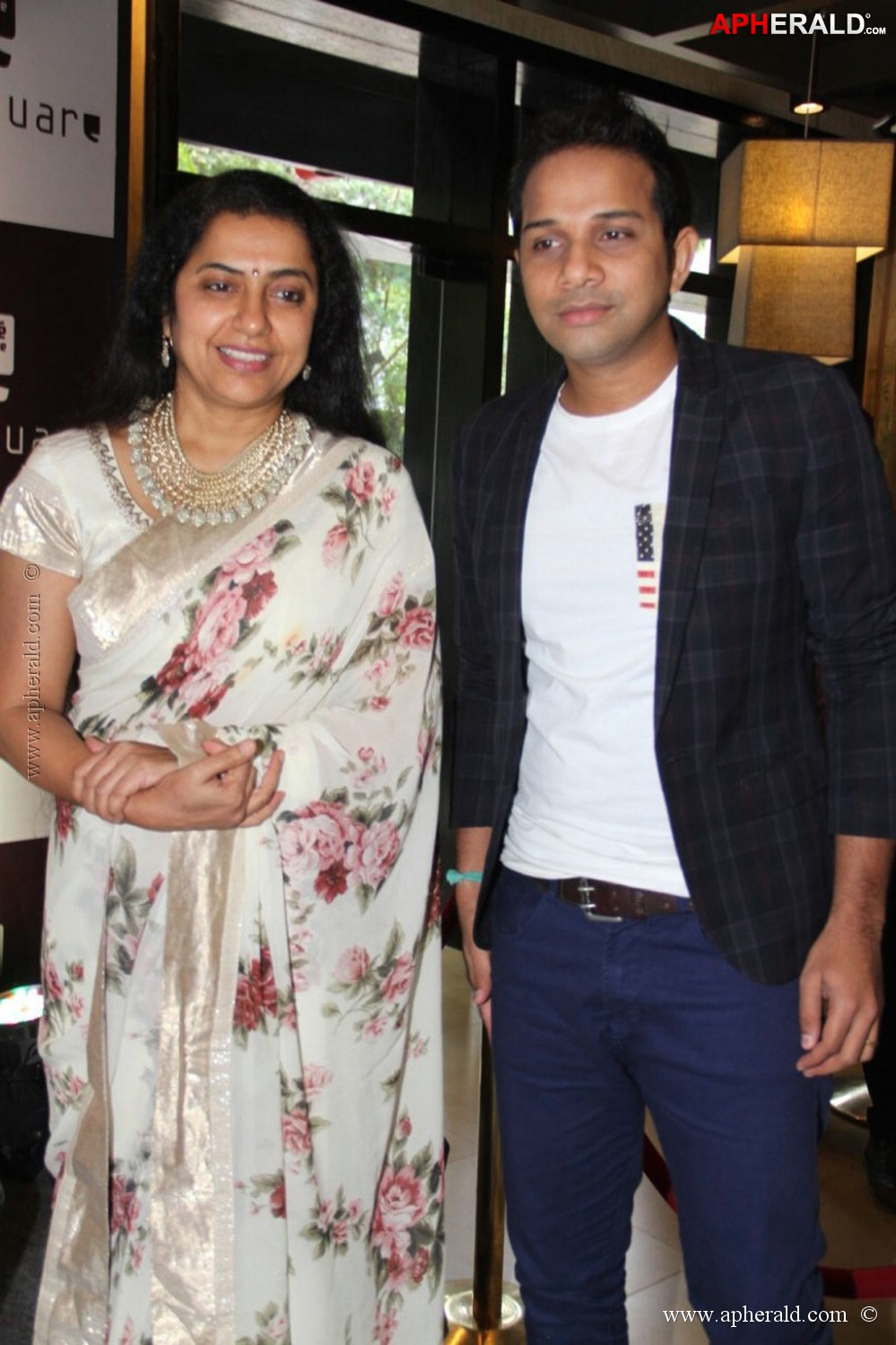 Suhasini Launch Square Coffee Day Pics