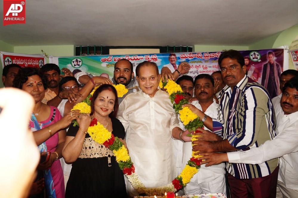 Super Star Krishna 72 Birthday Celebrations