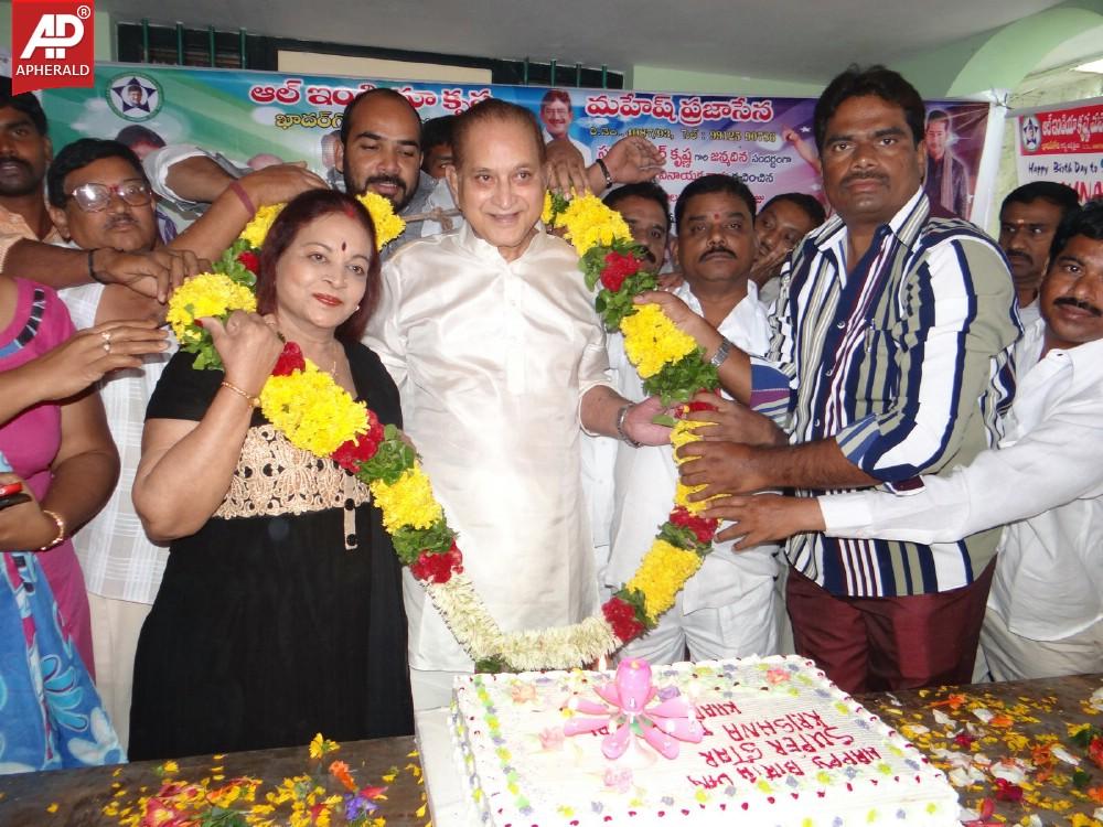 Super Star Krishna 72 Birthday Celebrations