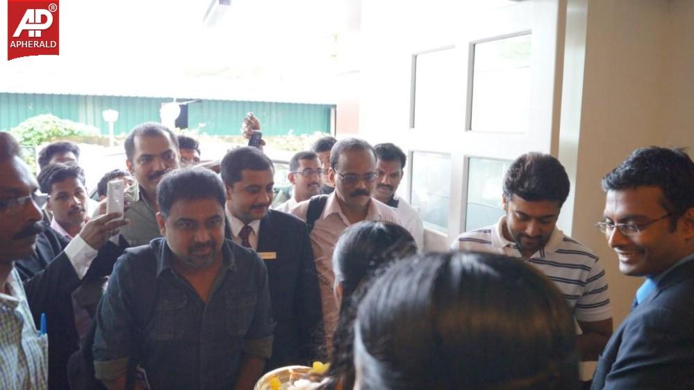 Suriya At Gokulam Park