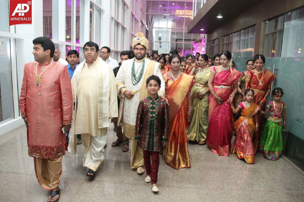 Surya CMD Daughter Tejaswini Wedding Pics