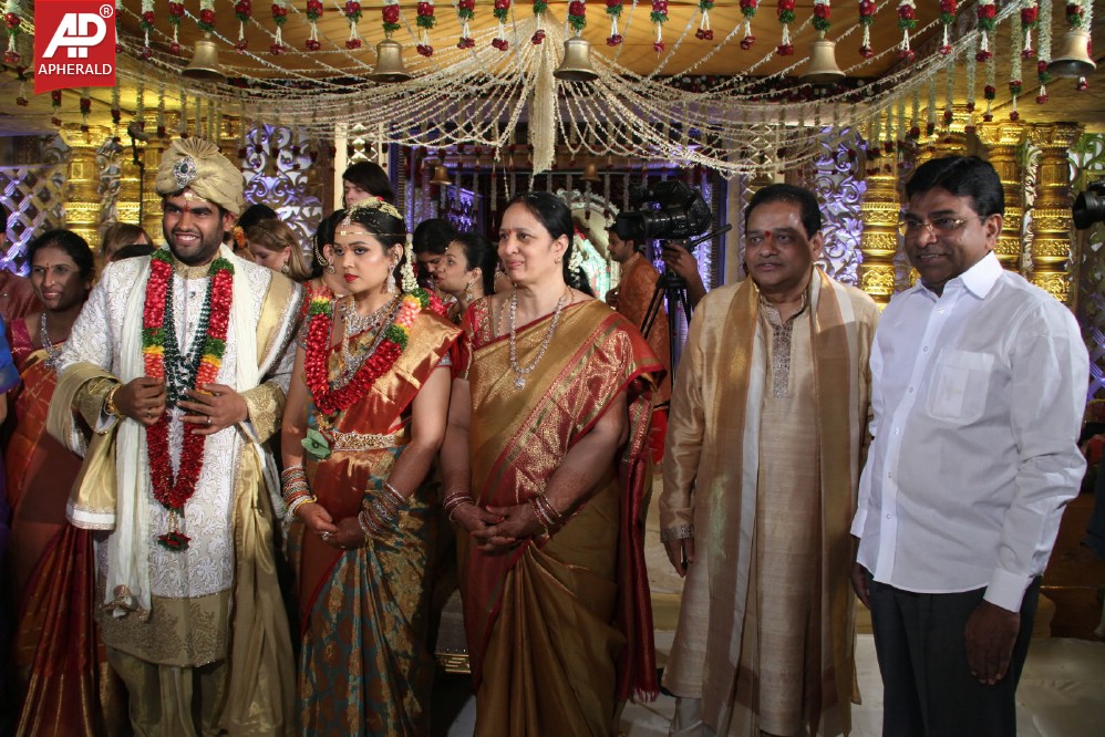 Surya CMD Daughter Tejaswini Wedding Pics