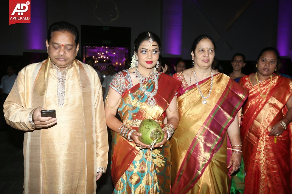 Surya CMD Daughter Tejaswini Wedding Pics