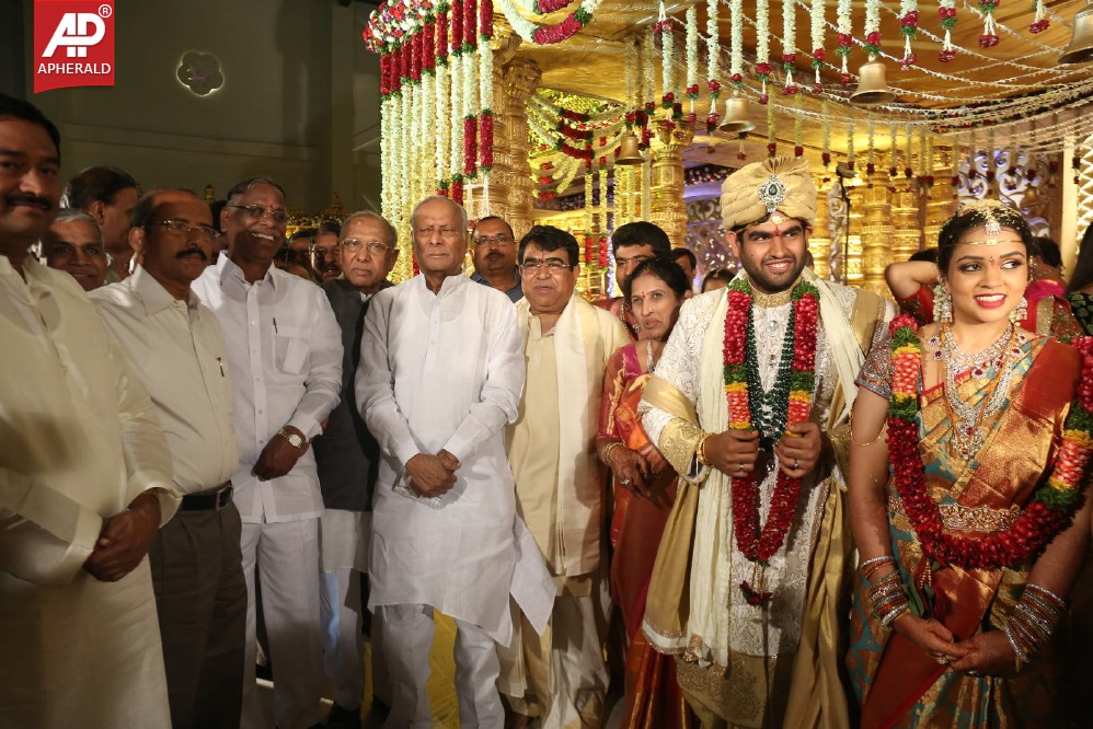 Surya CMD Daughter Tejaswini Wedding Pics