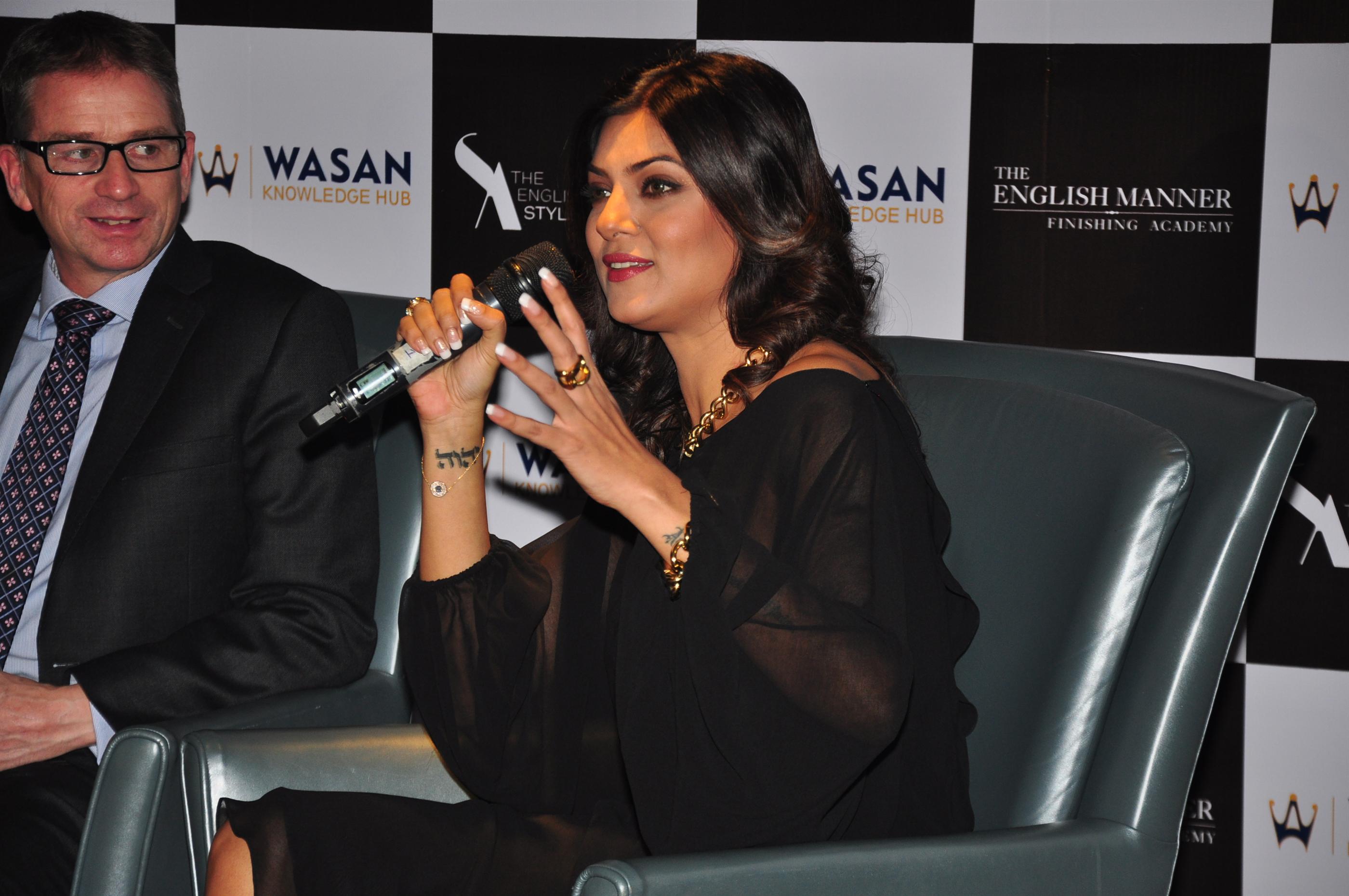 Sushmita Sen launches Wasan Group Academy