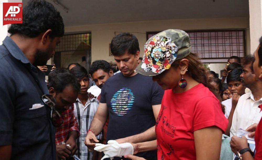 Lakshmi Manchu Joins Swachh Bharath Campaign in Film Nagar