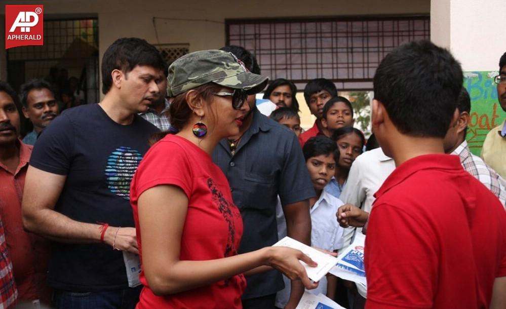 Lakshmi Manchu Joins Swachh Bharath Campaign in Film Nagar