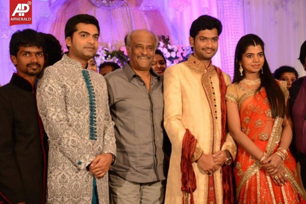 T Rajendar Daughter Ilakkiya Wedding Reception Photos