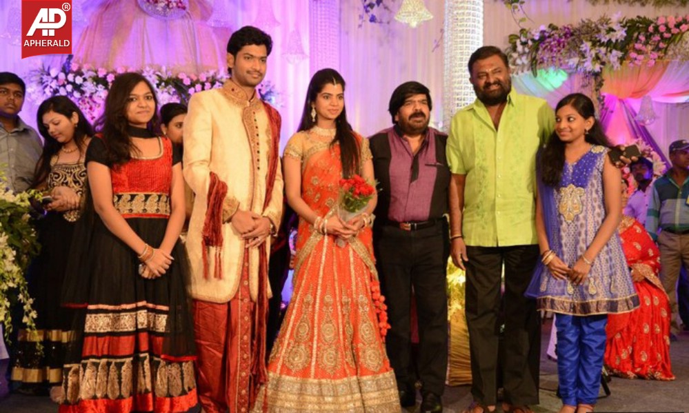 T Rajendar Daughter Ilakkiya Wedding Reception Photos