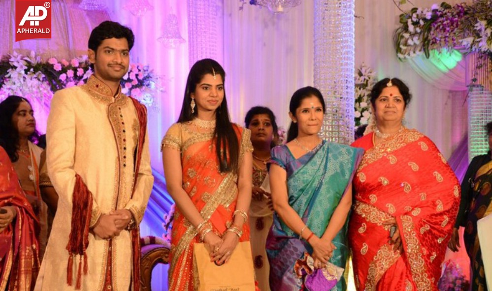 T Rajendar Daughter Ilakkiya Wedding Reception Photos